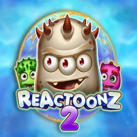 Reactoonz 2 logo – Slots by Play'n GO at LalaBet Casino