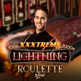 Live Casino logo of XXXtreme Lightning Roulette from Evolution at LalaBet Casino